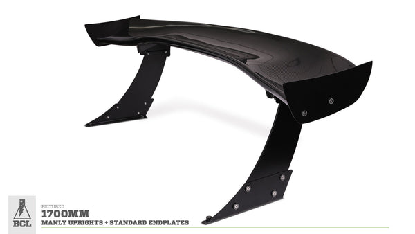 BCL G35 GT Wing - Carbon Fiber and Fiberglass Wing For the