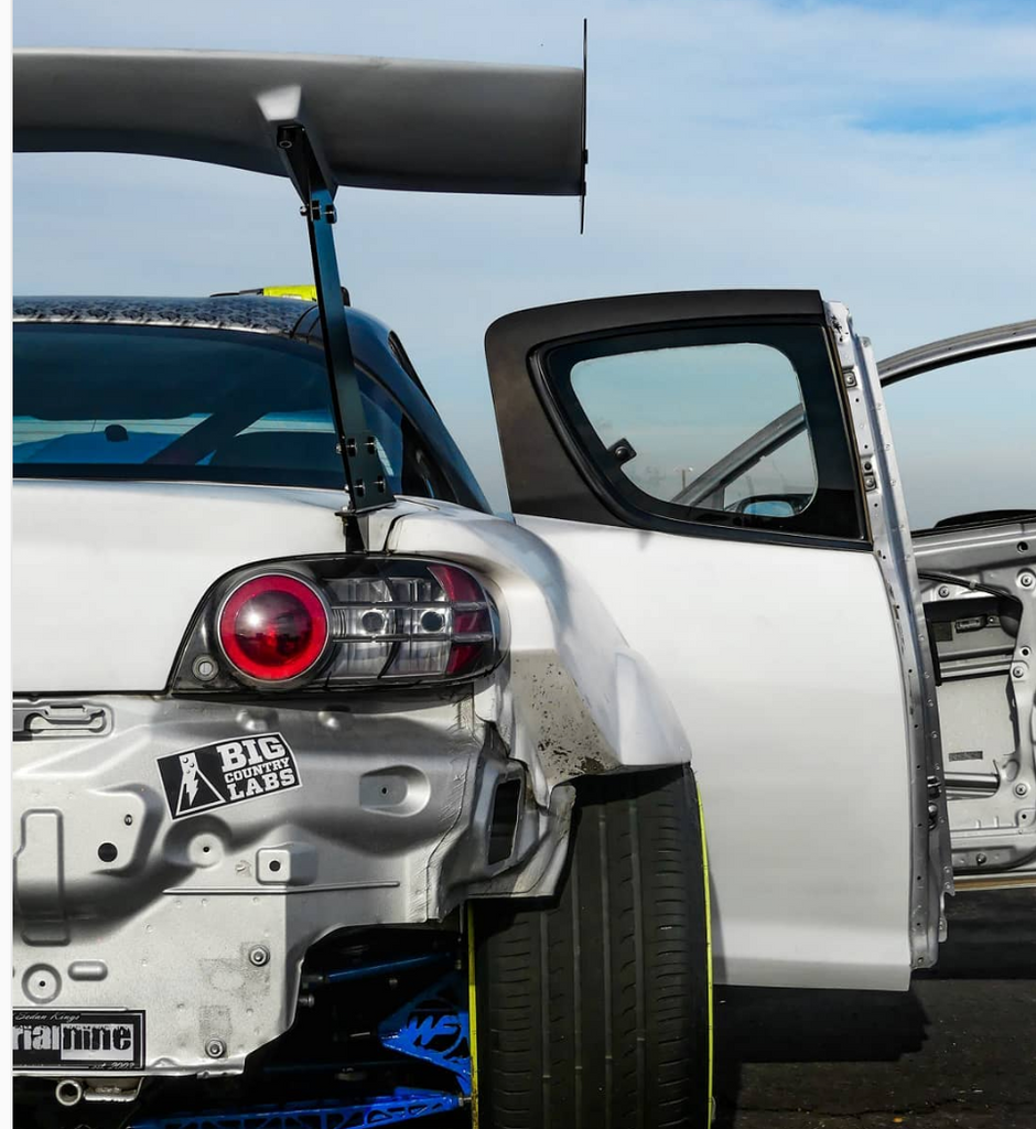 BCL | RX8 SE3P GT Wing Kit - by Big Country Labs – Big Country Labs